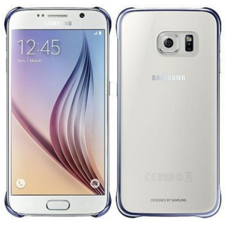 EF-QG925BBE Samsung Zadní Kryt Clear Black pro G925 Galaxy S6 Edge (EU Blister), 23138